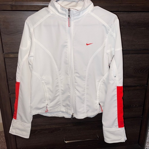 Nike Jackets & Coats Womens White Nike Jacket Poshmark